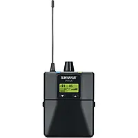 SHURE P3RA K3E Приемник персонального мониторинга PSM300, 606-630 МГц, технология MixMode, динамический диапазон 90 дБ, до 90 м, металлический