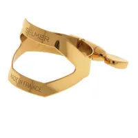 Selmer Лигатура для альт саксофона металлическая, золотая лакировка
