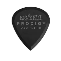 Ernie Ball 9200 Компл.медиаторов Prodigy/1.5 mini/материал делрин/Черные/6шт/цена за комплект