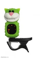 Тюнер хроматический FLIGHT CAT GREEN