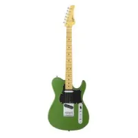 Fgn boundary iliad bil2m hgm  электрогитара, форма telecaster, цвет зеленый металлик