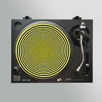 Stereo Slipmats Hypnosis Yellow 2мм - Слипматы