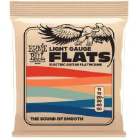 ERNIE BALL 2580 Flatwound Light 11-50 - Струны для электрогитары