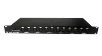 DS-6R
                Сплиттер DS-6R
Сплиттер цифрового сигнала DMX512 1 вход, 6 выходов. Вес 1,75 кг. Габариты  482 X 145 X 44мм