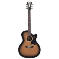 D'angelico premier gramercy aged burst  электроакустическая гитара grand auditorium, цвет бёрст