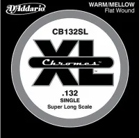 CB132SL Chromes Bass Отдельная струна для бас-гитары, 132, Super Long Scale, D'Addario