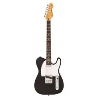 Encore e2blk  электрогитара, форма telecaster, цвет черный