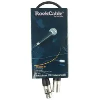 Rockcable rcl 30300 d7  микрофонный кабель xlr(m) xlr( f) 50 см.