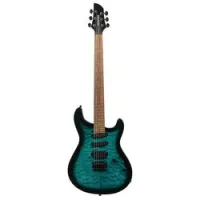 Fernandes dragonfly-x ob  электрогитара, цвет бирюзовый берст