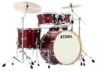 TAMA CK52KRS-DRP SUPERSTAR CLASSIC WRAP FINISHES ударная установка из 5-ти барабанов, цвет темно-красный, материал клён.