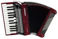 A1653 BRAVO II 48 Red Аккордеон Hohner