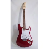 Fernandes le-1z car/ l  электрогитара stratocaster hss, цвет красный