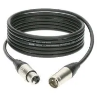 KLOTZ M1K1FM2000 готовый микрофонный кабель MY206, длина 20 м, металлические разъемы XLR/F - XLR/M