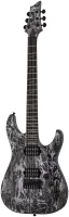 SCHECTER C-1 SILVER MOUNTAIN - 6-струнная электрогитара, 24 лада, корпус: красное дерево, гриф: красное дерево, 3 куска, вклееный, накладка:черное дерево, звукосниматели HH Schecter USA Sonic Seducer, регулировки: 2х громкость, тон (push-pull), 3х позицио