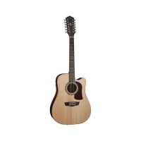 Washburn HD10SCE12 SALE (Уценка)  12-струнная электроакустическая гитара Dreadnought, цвет натуральн