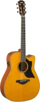 Акустическая гитара со звукоснимателем Yamaha A5M Vintage Natural//ARE