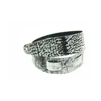 FL50037L Leather Ремень для гитары, кожаный, белые ночи, Fidel