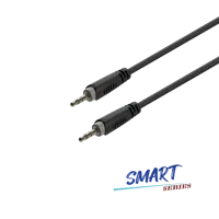 ROXTONE SACC240/1,5 Аудиокабель, 4mm (2x0.14mm2) (MC0024), 3,5mm stereo Jack -3,5mm stereo Jack, 1.5м
