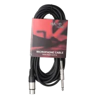 HardCord MCJ-60 микрофонный кабель XLR-Jack mono 6m