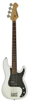 ARIA STB-PB/B WH - бас-гитара, 21 лад, корпус: липа, гриф клён, на болтах, накладка орех, звукосниматель OP-1, регулировки: громкость, тембр. Цвет - White