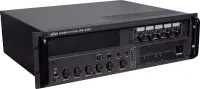 JEDIA JPS-4800 Микшер-усилитель  480 Вт\100В, 5 микр.\лин. входов, блок сирен, селектор зон с аттенюаторами, функция приоритетов, аварийный режим включения, возможность установки CD, тюнера, касс. деки, цифр. блока сообщений, питание 24\220В, возможность