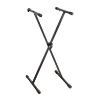 ECO KS094 Black (Образец не для продажи) "X"-cтойка под клавишные инструменты, Высота: 65-96см, Ширина: ??см., максимальная нагрузка: 50кг, цвет: черный, вес:3кг, ,?шт в коробке размером: ??x??х??cм