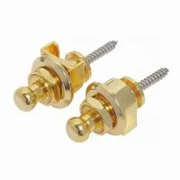 Fzone lk-01g  крепление для гитарного ремня strap lock (пара), цвет: золотой
