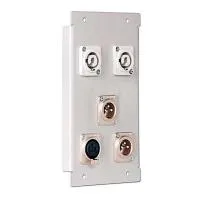 ИМЛАЙТ BRW-1-40 Панель для монтажной коробки BRW-1, розетка XLR-3pin, розетка SpeaCon