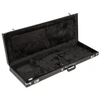 FENDER GandG Deluxe Jaguar/Jazzmaster/Toronado/Jagmaster Hardshell Case, Black with Plush Interior Кейс для электрогитары