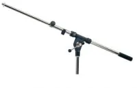 KandM 21140-300-55 дополнительное телескопическое звено-держатель к микрофонной стойке, длина 425-725 мм, цвет черный