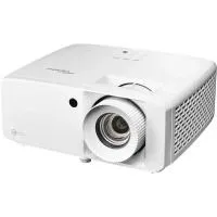 Лазерный проектор Optoma [ZK450] DLP, 4K UHD (3840x2160), 4200 Lm, 300000:1,16:9; TR 1,4 - 2,24:1; Zoom 1,6x; Корр Трап V+/-30, H+/-30; HDMI 2.0 x2;  USB-A power 1,5A;  AudioOut 3,5mm x1; RJ45; RS232; 15W x1; 3 кг, белый