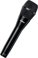 SHURE KSM9HS Вокальный конденсаторный микрофон с двойной диафрагмой переключаемая суперкардиоида/гиперкардиоида, 50-20000 Гц. Черный