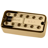 DiMarzio DP297FGCR SUPER DISTOR'TRON - звукосниматель для электрогитары, хамбакер, керамика, 410 мВ, 14,62 кОм, золото/кремовый