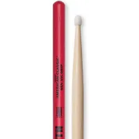 VIC FIRTH 5ANVG - барабанные палки, c антискользящим покрытием,материал-гикори, с нелоновым наконечником, длина 16", диаметр 0,565", серия American Classic
