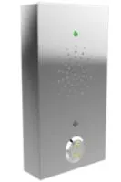 JR505-SC, 1 кнопка, накладной, стальной, аналоговый