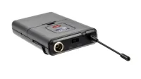 Axelvox PT7000GTS - Поясной передатчик для радиосистемы DWS7000HT. В комплекте передатчик, головной микрофон, петличный микрофон, инструментальный кабель, 2x батарейки AA.