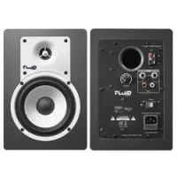 Fluid audio c5  пара мониторов, двухполосные, 2 х 20 вт rma, балансное/ небалансное подключение