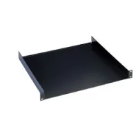 K&M 28483-000-55  19" рэковая полка, черная, 3u, 300 мм, 2,5 кг
