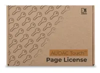 AUDAC SL-PAGE1 AUDAC Touch™ Page. Send paging messages with AUDAC Touch™