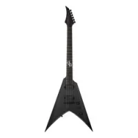 Solar guitars v2.6c  электрогитара, цвет чёрный матовый, чехол в комплекте