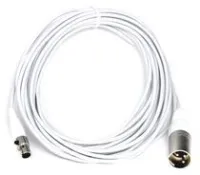 Audix cblm25w  микрофонный кабель 7,6м, d3,3 мм, mini-xlrf - xlrm, для сери micros и microboom, белый