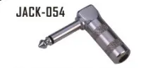 STANDS and CABLES JACK054 - Разъем джек 1/4" моно угловой