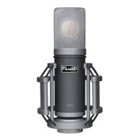 Fluid audio axis  конденсаторный студийный микрофон, капсюль 34 мм, тип разъем xlr3f позолоченный