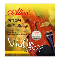 Alice A704 Струны для скрипки, обмотка из никеля с серебрянным покрытием
