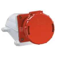 Розетка встраиваемая наклонная 125А/400V/3P+N+E/IP67 4455-6