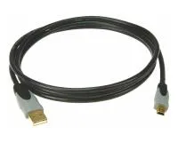 KLOTZ USB-AMB3 кабель-переходник USB A-B Mini 3 m