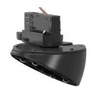 AUDAC RMA45A/B Адаптер для крепления акустических систем ATEO4 на стандартную световую шину, с возможностью электрического подключения к контактным проводникам шины. Цвет: Черный.