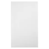 PG-W3 Бланк защитной накладки для электрогитары, белый, 3 слоя, Hosco