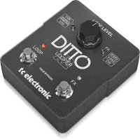 Tc electronic ditto x2 looper педаль стерео лупер с функциями остановки, реверса и изменением скорости