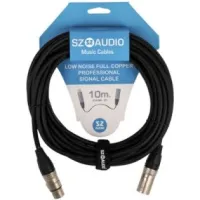 SZ-Audio XLRm - XLRf 15m - Кабели микрофонные